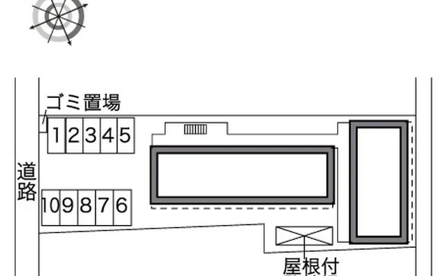 レオパレスプランドール　長岡 2