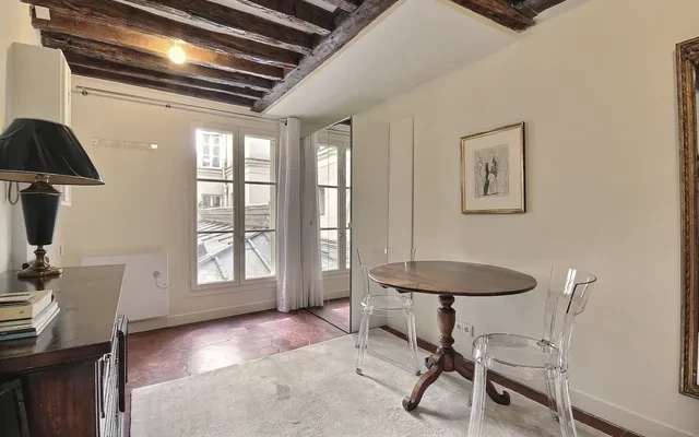 Rental Furnished Apartment Studio - 20m² - Chatelet - Les Halles - Paris 3