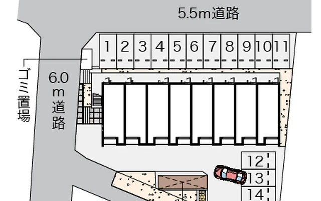 クレイノサン　トラップ　諏訪 2