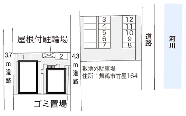 レオパレス嵯峨 2