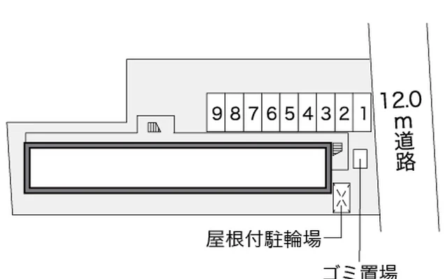 レオパレス月寒ベストフラット 2