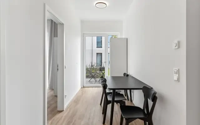 Very nice single bedroom in Nord - résidence étudiante à Leipzig - Single Bedroom