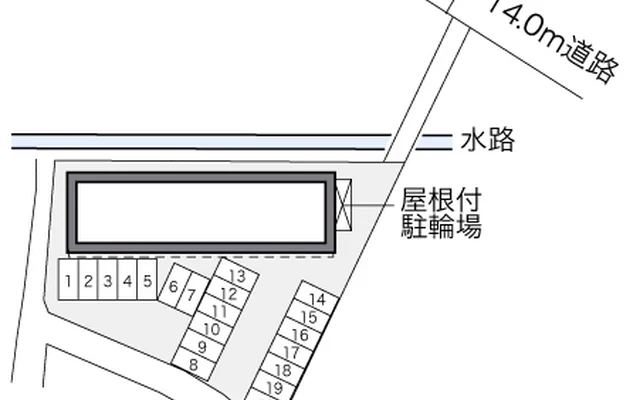 レオパレスフローリッシュⅡ 2