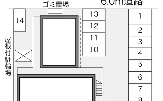 レオパレス下り枝 2