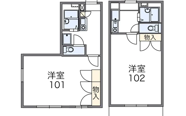 レオパレスアズィールＡ 1