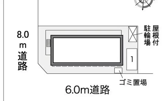 レオパレスパークハイム鷹合 2
