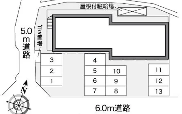 レオパレスサンミッシェルⅡ 2