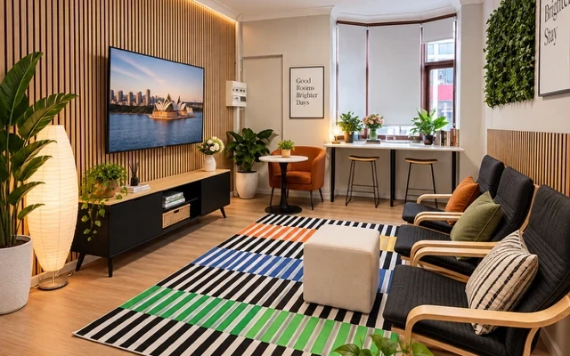 Chippendale - Sydney student accommodation - Lounge