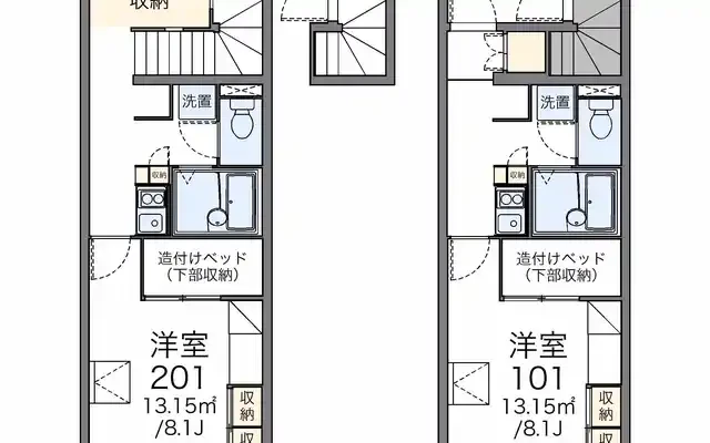 サントエール富士塚 3