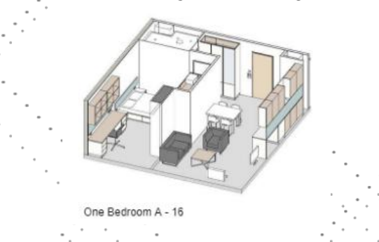One Bedroom A-L3-L6