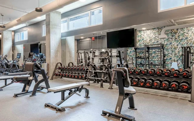 EO Madison Yards - Madison student accommodation - Gym
