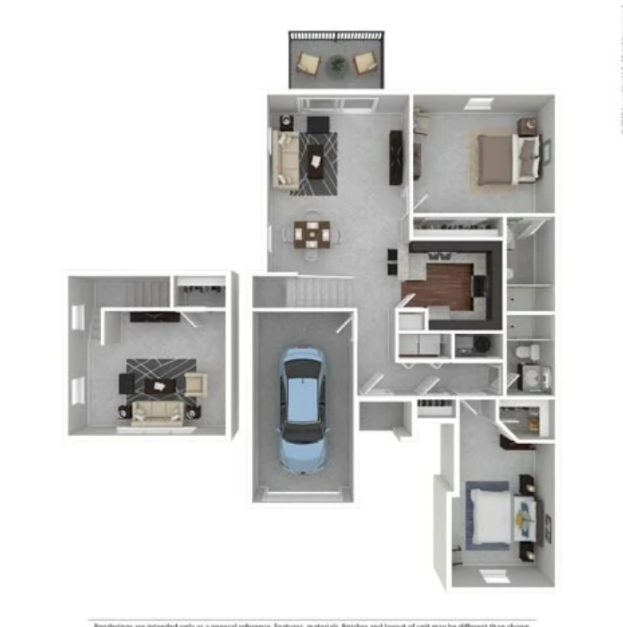 2 Bed 2 Bath Barrymore