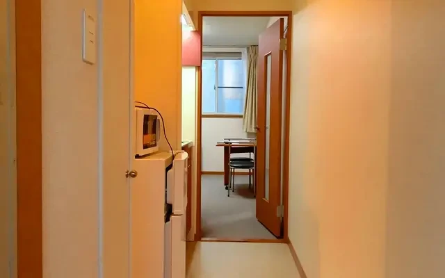 向陽台Ａ - Chitose student accommodation - 216号房间(带独立厨房)
