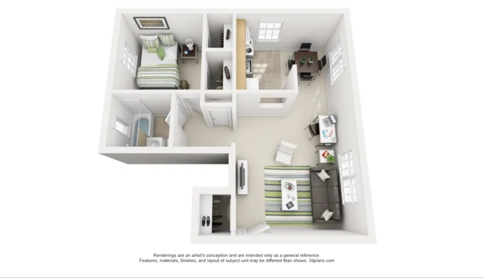 1bd / 1ba The Swisher