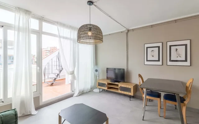 Valles Atico · One bedroom apartment with terrace 1