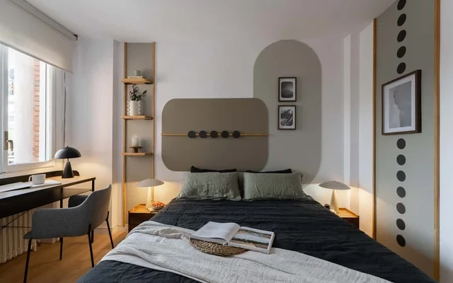 Haneo - 1 bedrooms and balcony in Castilla 3