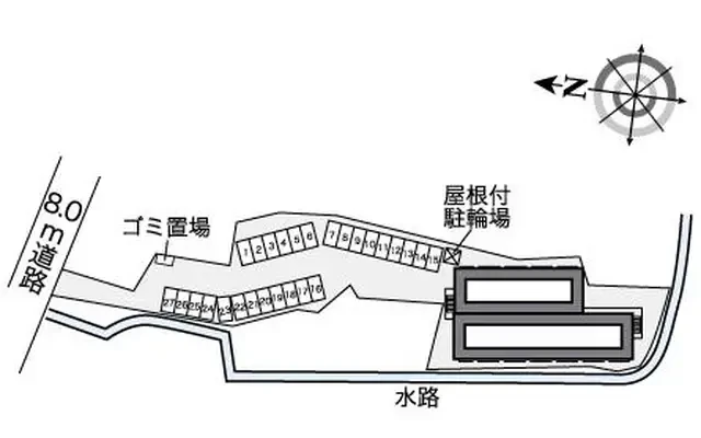レオパレスメゾン前沖 2