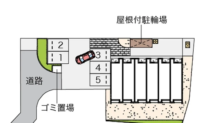クレイノＫＡＮＡＭＥ - Akiruno student accommodation