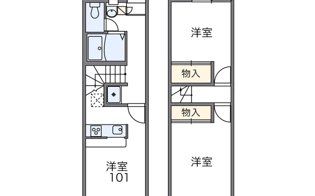 レオパレスグランデ２番館 1