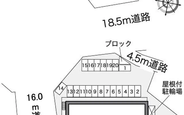 レオパレスみなみ - Fukutsu student accommodation