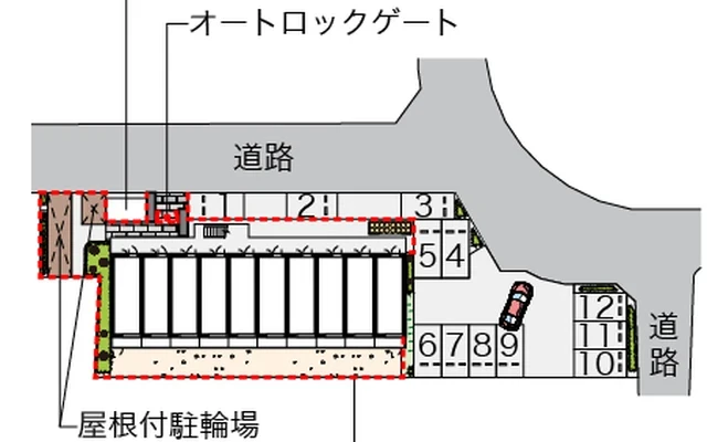 レオパレスＴＮ参番館 2