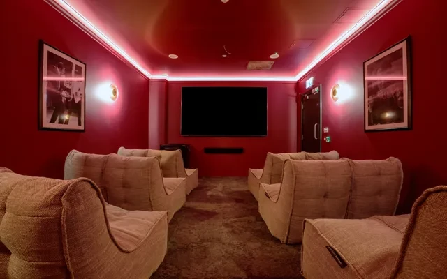 Rothesay House - Bournemouth student accommodation - Cinema room