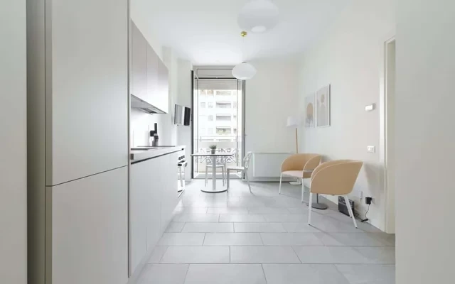 Moderno appartamento con 1 camera da letto, nel cuore di Porta Nuova 0