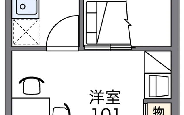 レオパレスワキタ 1