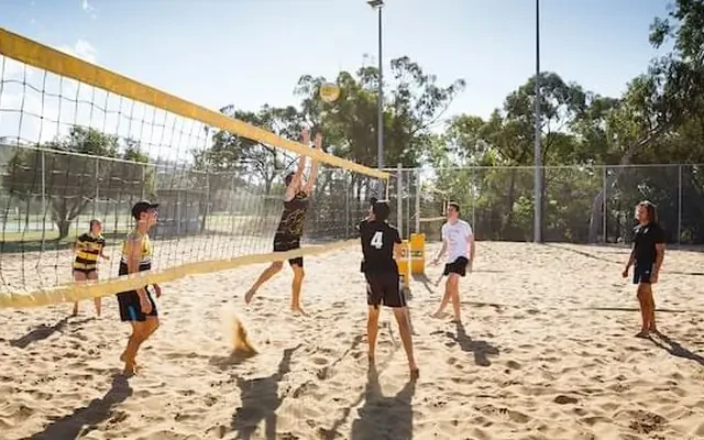 UniLodge JCU Halls of Residences - George Roberts Hall - Douglas student accommodation - Beach Volleyball