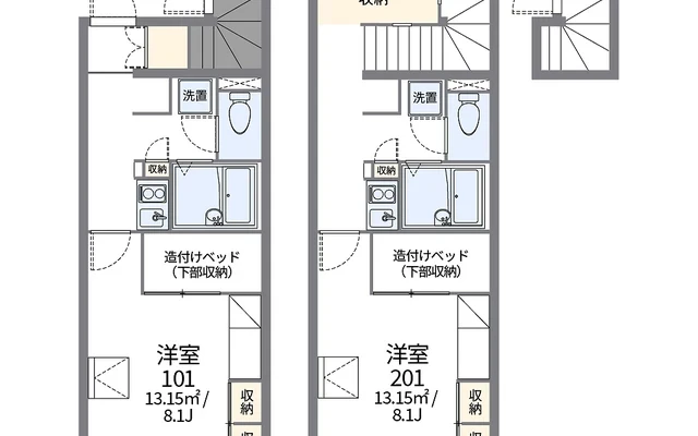 レオパレスベイサージュⅡ　若宮 4