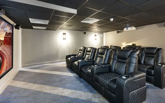 West Gate - Exeter student accommodation - Cinema room