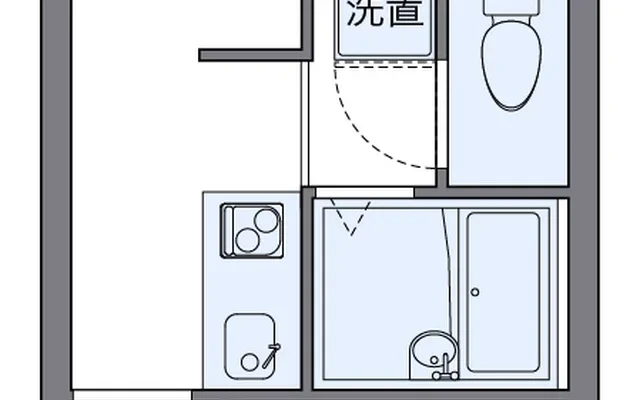 レオネクストＫ南片江　Ⅱ - Fukuoka student accommodation - 202号房间(带独立厨房)