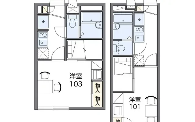 レオパレスさき 1