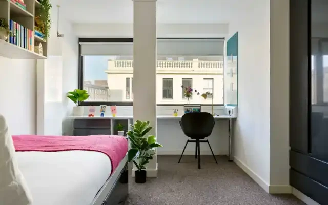 Clifton & Stewart House - résidence étudiante à Glasgow - Silver Studio - Single Occupancy