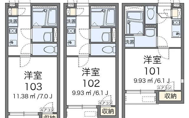 パレス湘南菱沼Ⅱ 1