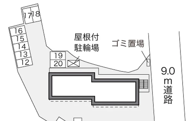 レオパレスＣＡＮＴＥＲＢＵＲＹ 2