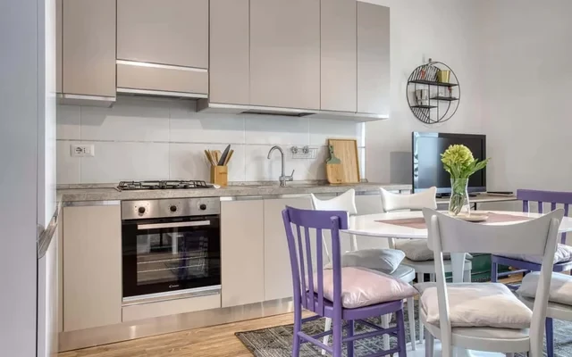 Chic 1-bed flat in De Angeli 2