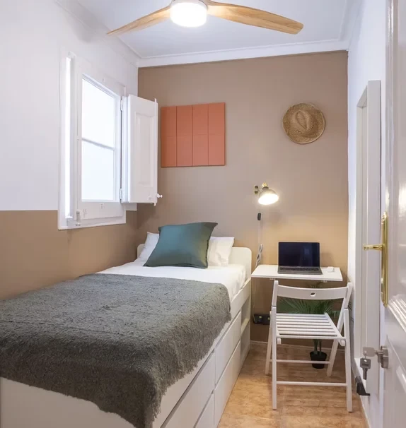 Interior Single Room - Eixample