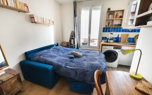PARIS 11e·16m²·F1·Studio·With furniture 2
