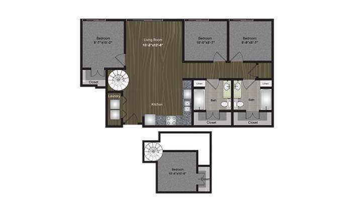 4 Bed 3 Bath SXSW Loft