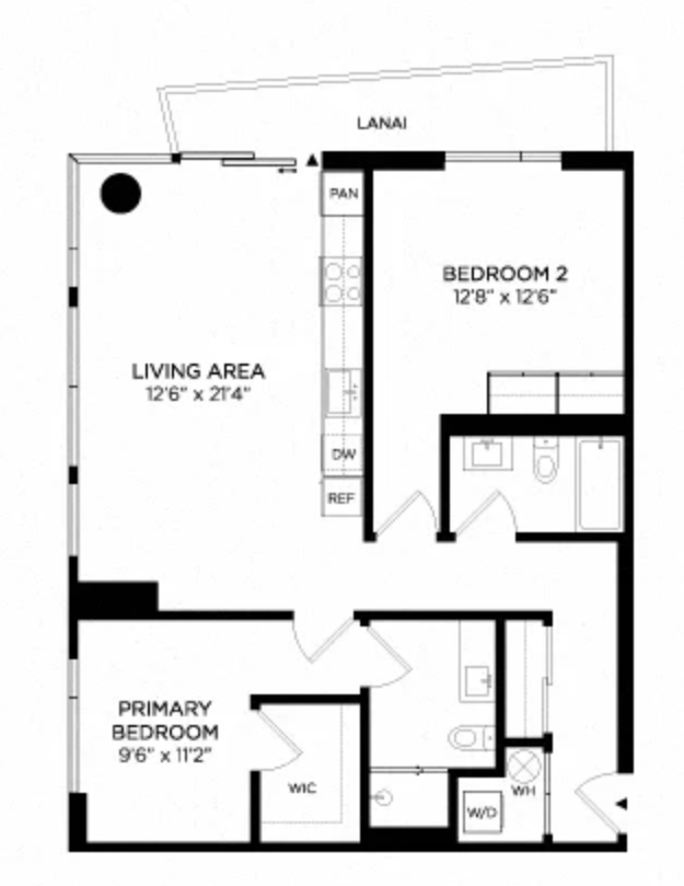 2 Bedroom 2L