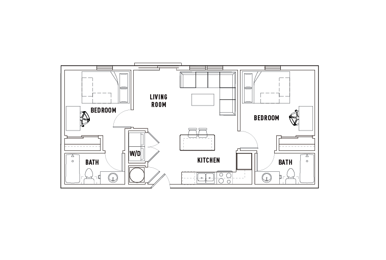 Phase 2 - 2 Bed - 2 Bath C