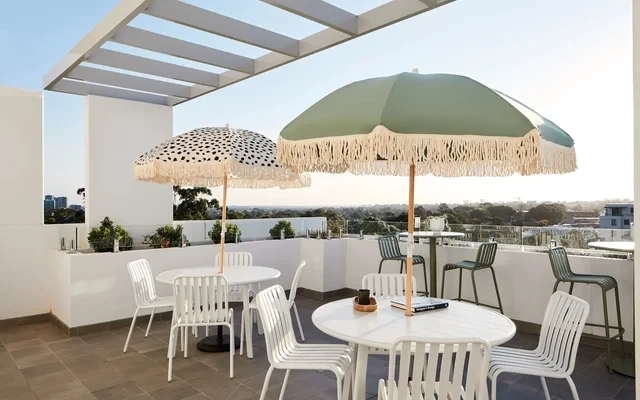 UKO West Ryde - résidence étudiante à Sydney - terrasse