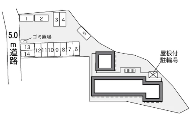 レオパレスグリンビュー　Ｆ 2