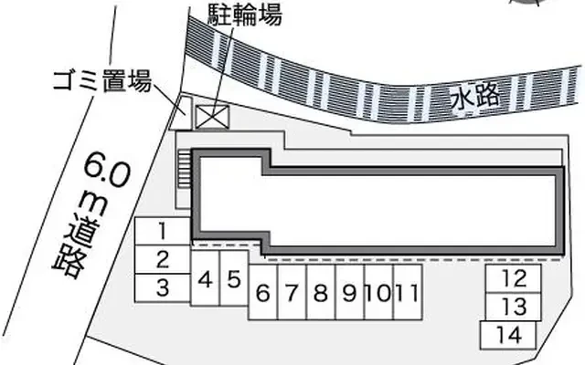 レオパレスボヌール塩屋 2