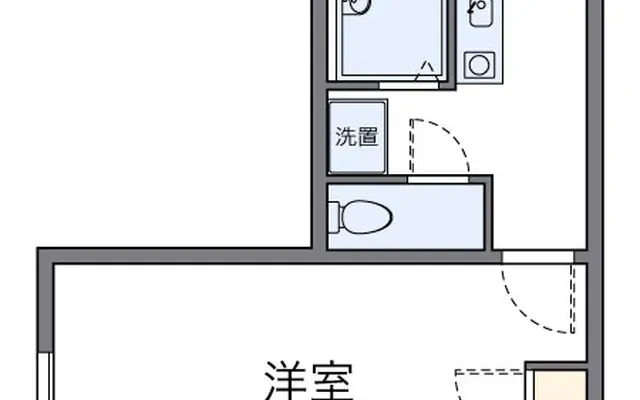 レオパレスエスペランサ - 廿日市市の学生向け宿泊施設 - 101号房间(带独立厨房)