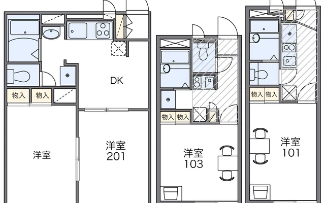 レオパレスネイティブⅡ 1