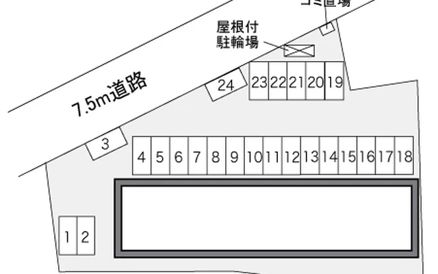 レオパレスシモツマ２番館 2