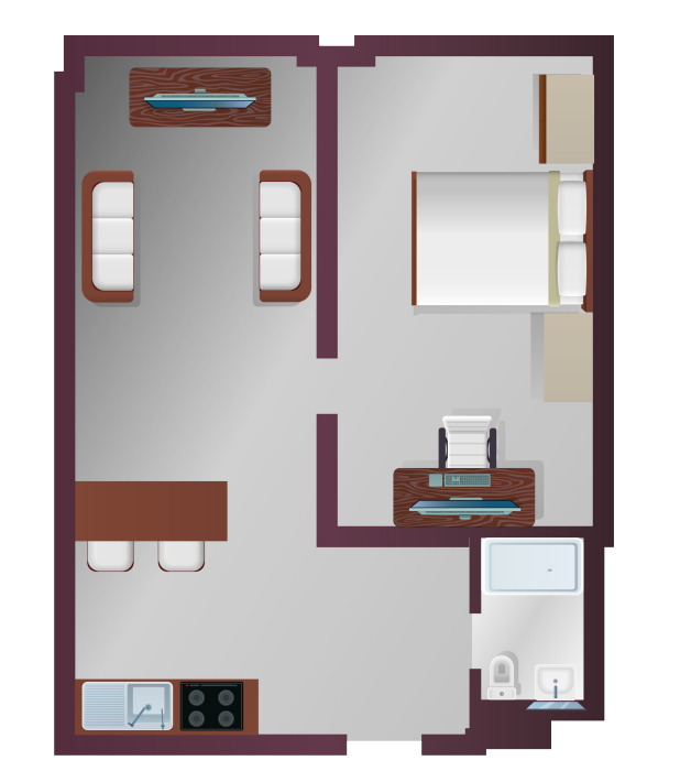 Premium 1 Bedroom Apartment
