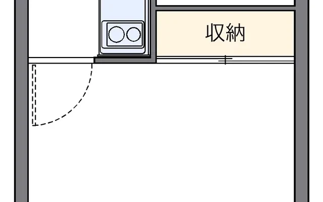 レオネクスト東郷通Ⅱ - Moriguchi student accommodation - 205号房间(带独立厨房)
